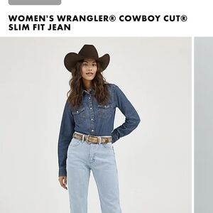 Wrangler Women's Slim Fit Jeans - Light Blue